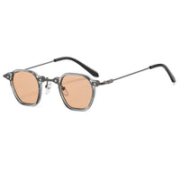Arso sunglasses – Transparent with Orange Lenses