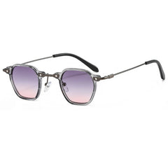 Arso sunglasses – Transparent with Purple Lenses
